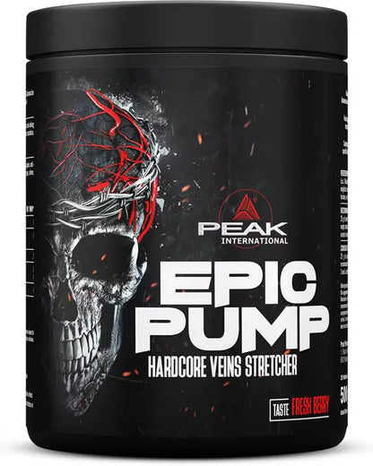 Peak Performance Epic Pump, 500 g Dose PRE-WORKOUT BOOSTER Metasport