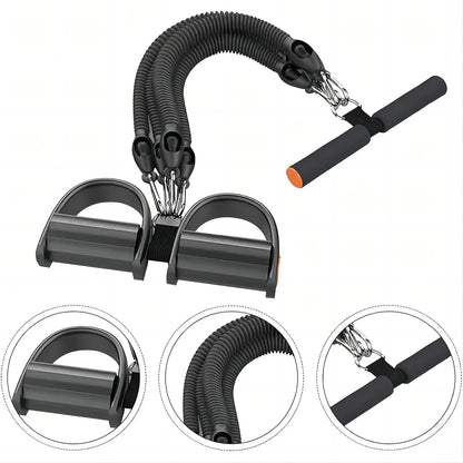 Pedal Spannung Seil Puller Workout Ausrüstung Elastische Widerstand Band Schaum Stretch Fitness Gym Maschinen Hause Ethics Sports