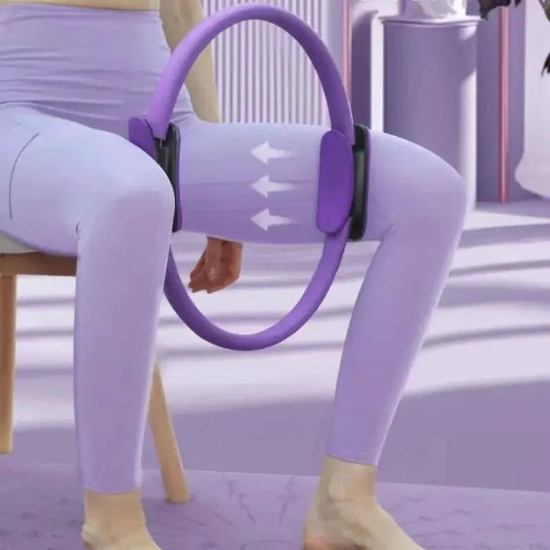 Pilates circle Yoga circle beautiful back thin legs shaping postpartum pelvic floor muscle training fitness yoga equipment Ethics-Sports