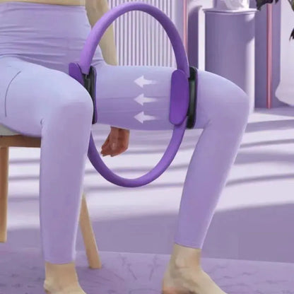 Pilates circle Yoga circle beautiful back thin legs shaping postpartum pelvic floor muscle training fitness yoga equipment Ethics-Sports