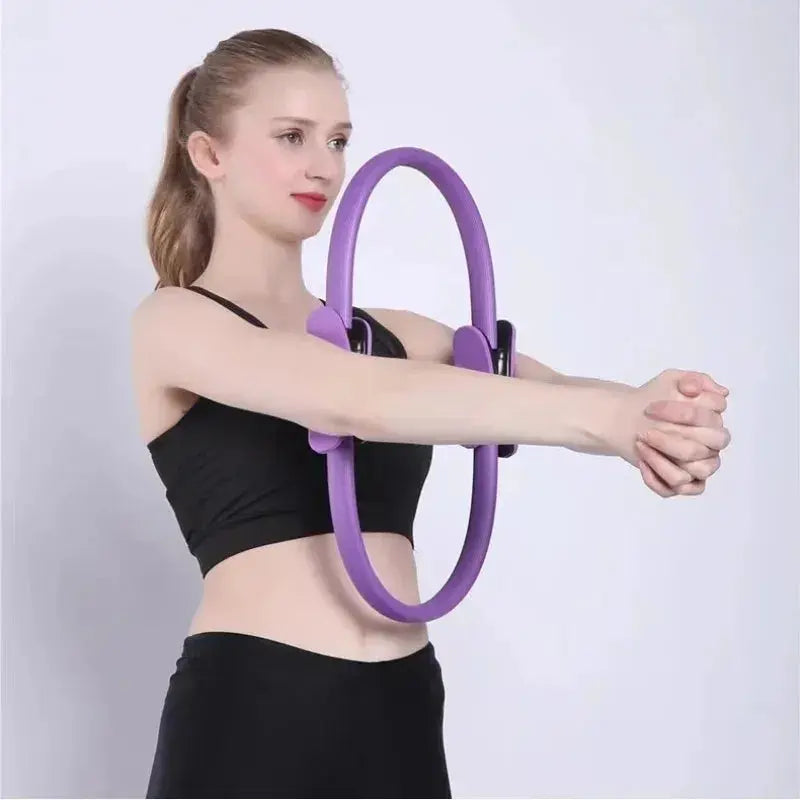 Pilates circle Yoga circle beautiful back thin legs shaping postpartum pelvic floor muscle training fitness yoga equipment Ethics-Sports