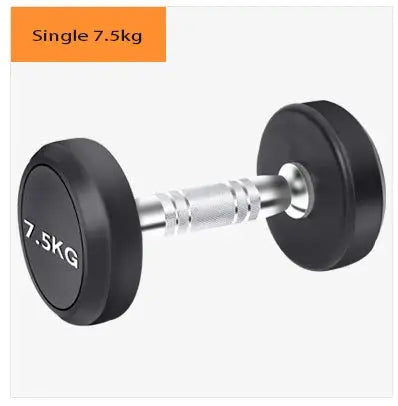 Round Rubber Coated Steel Dumbbell for Men and Women, Special Fitness Equipment, Classic, 5kg-20kg Ethics-Sports