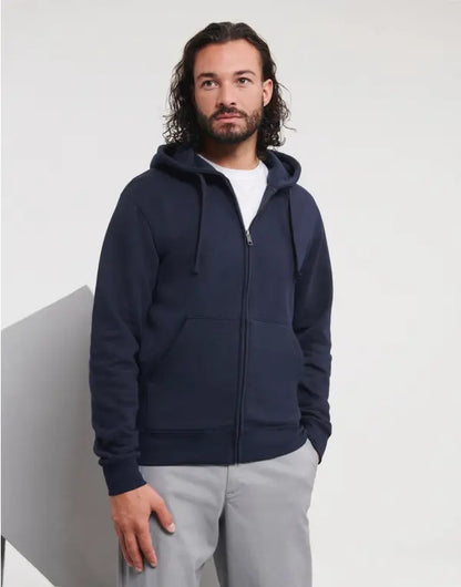 Russell Men's Authentic Zipped Hood Falk & Ross