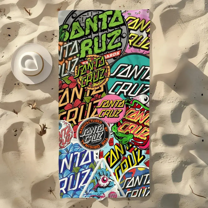 S-Santa Quick Dry Strand- / Badehandtuch Ethics-Sports