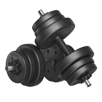 SONGMICS 2-in-1 dumbbell 2x10 kg dumbbell set for home, 1 pair Ethics-Sports