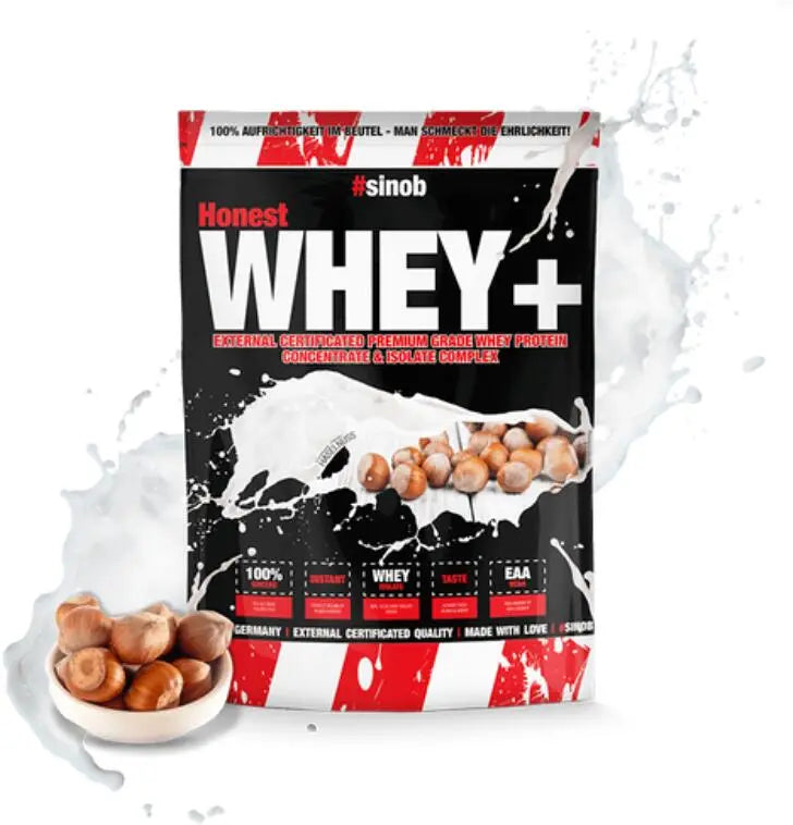 Sinob Honest Whey+, verschiedene Geschmacksrichtungen Metasport