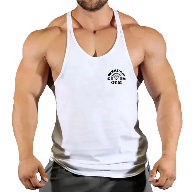 Top Men Gym / Bodybuilding / Fitness Sleeveless Shirt Ethics-Sports