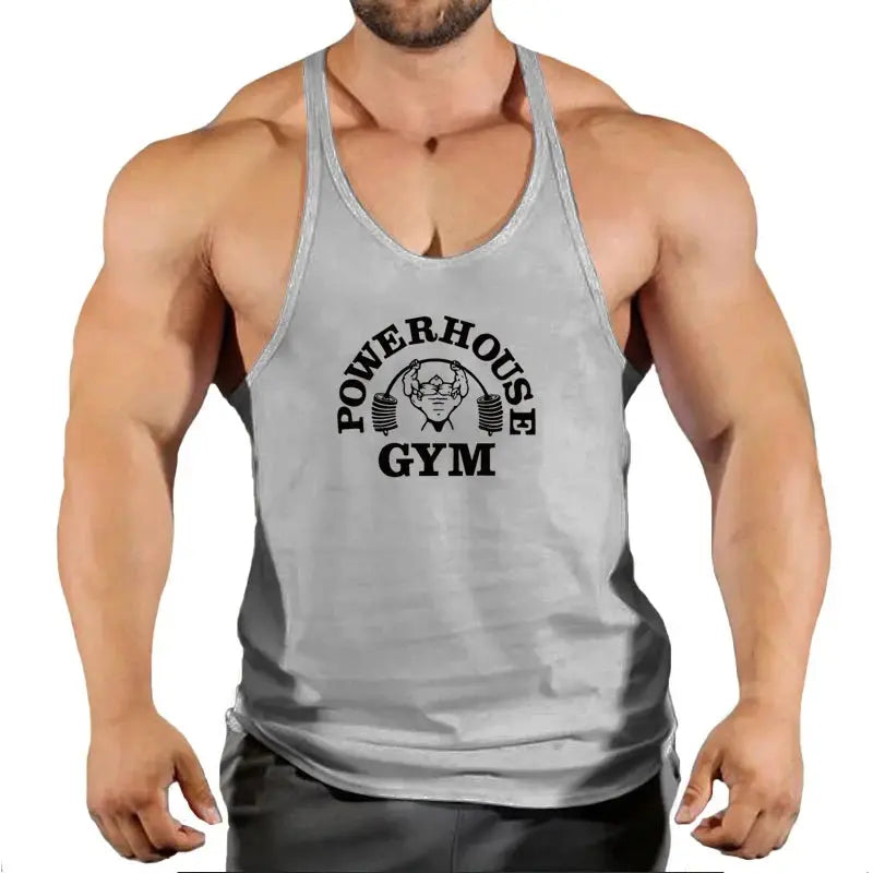 Top Men Gym / Bodybuilding / Fitness Sleeveless Shirt Ethics-Sports