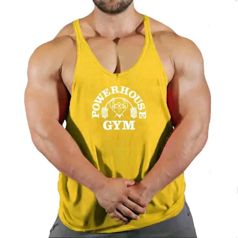 Top Men Gym / Bodybuilding / Fitness Sleeveless Shirt Ethics-Sports