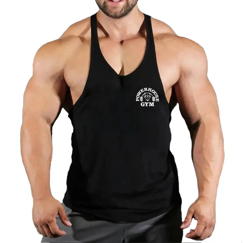 Top Men Gym / Bodybuilding / Fitness Sleeveless Shirt Ethics-Sports