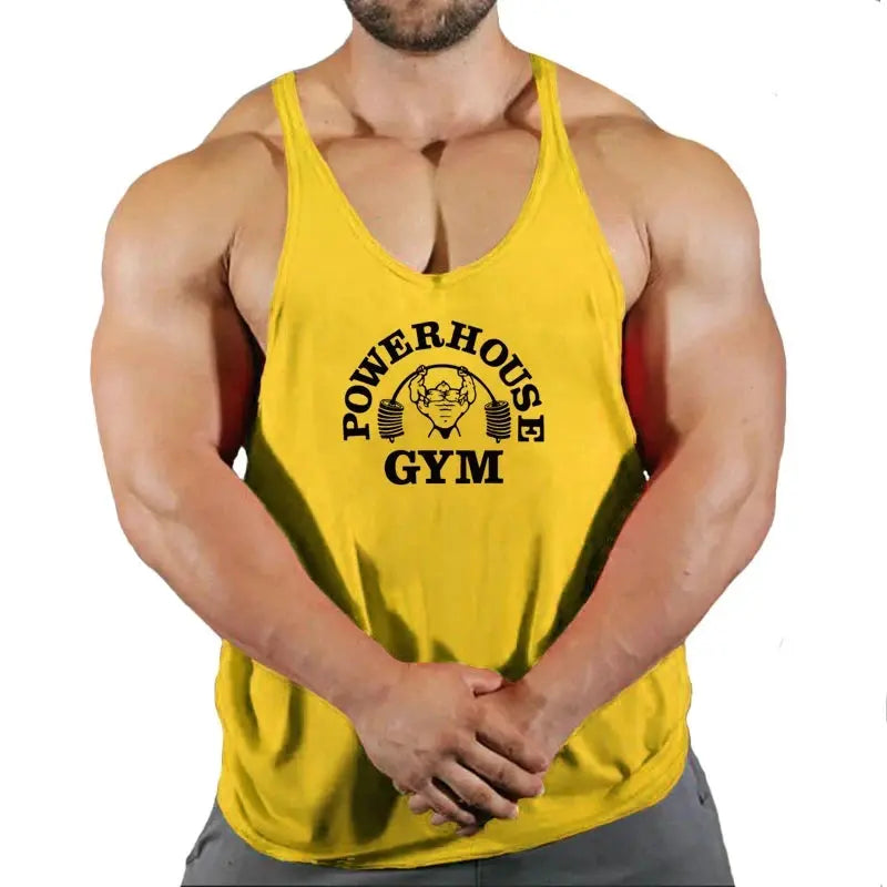 Top Men Gym / Bodybuilding / Fitness Sleeveless Shirt Ethics-Sports