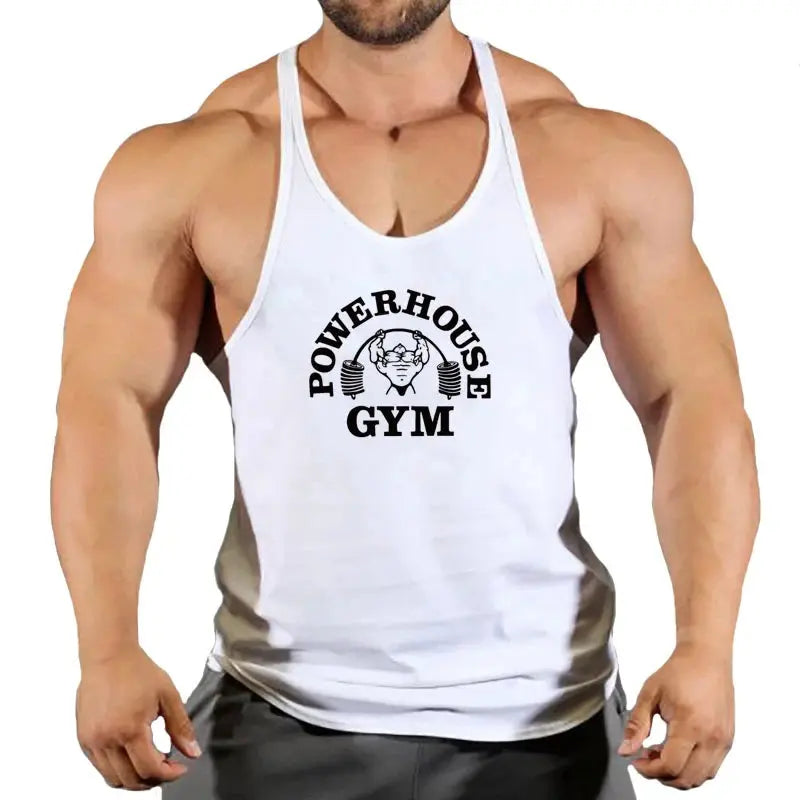 Top Men Gym / Bodybuilding / Fitness Sleeveless Shirt Ethics-Sports