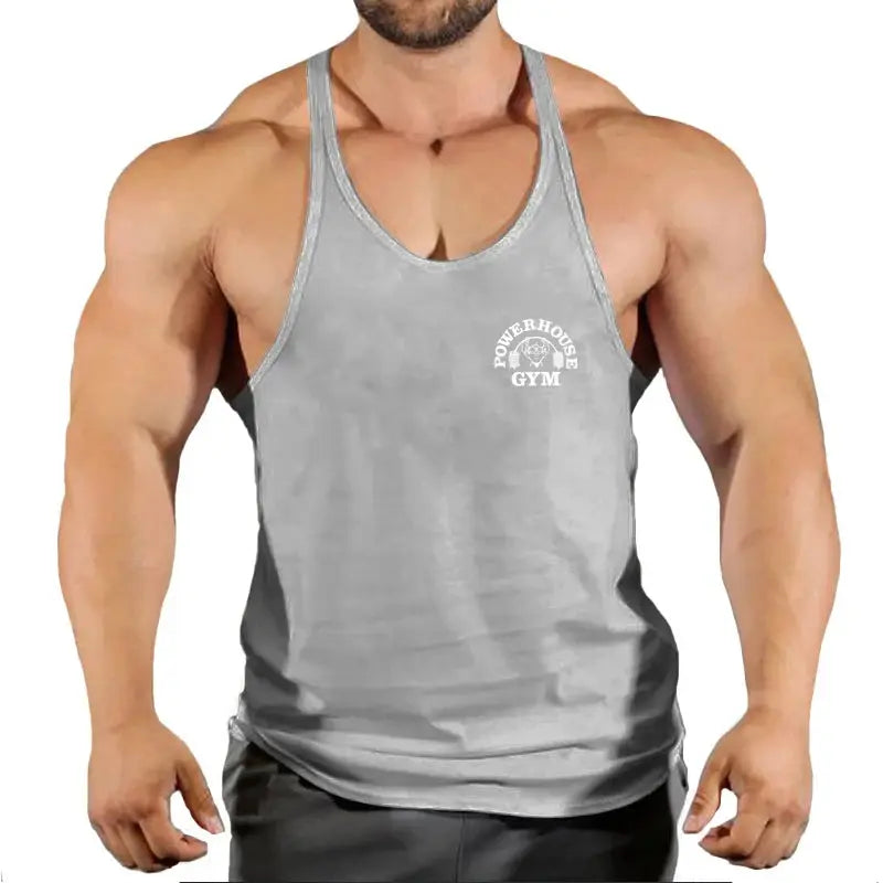 Top Men Gym / Bodybuilding / Fitness Sleeveless Shirt Ethics-Sports
