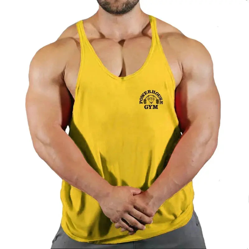 Top Men Gym / Bodybuilding / Fitness Sleeveless Shirt Ethics-Sports
