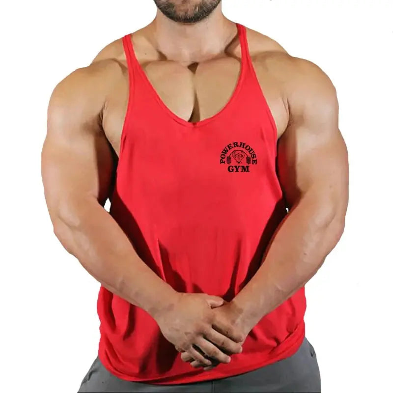 Top Men Gym / Bodybuilding / Fitness Sleeveless Shirt Ethics-Sports