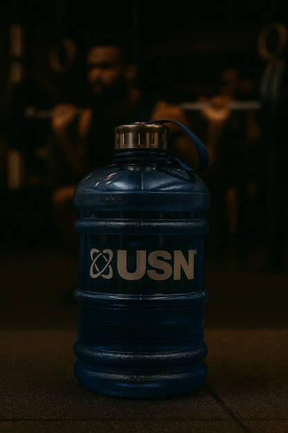 USN Water Jug, 2200 ml Trinkflasche, Blau Metasport