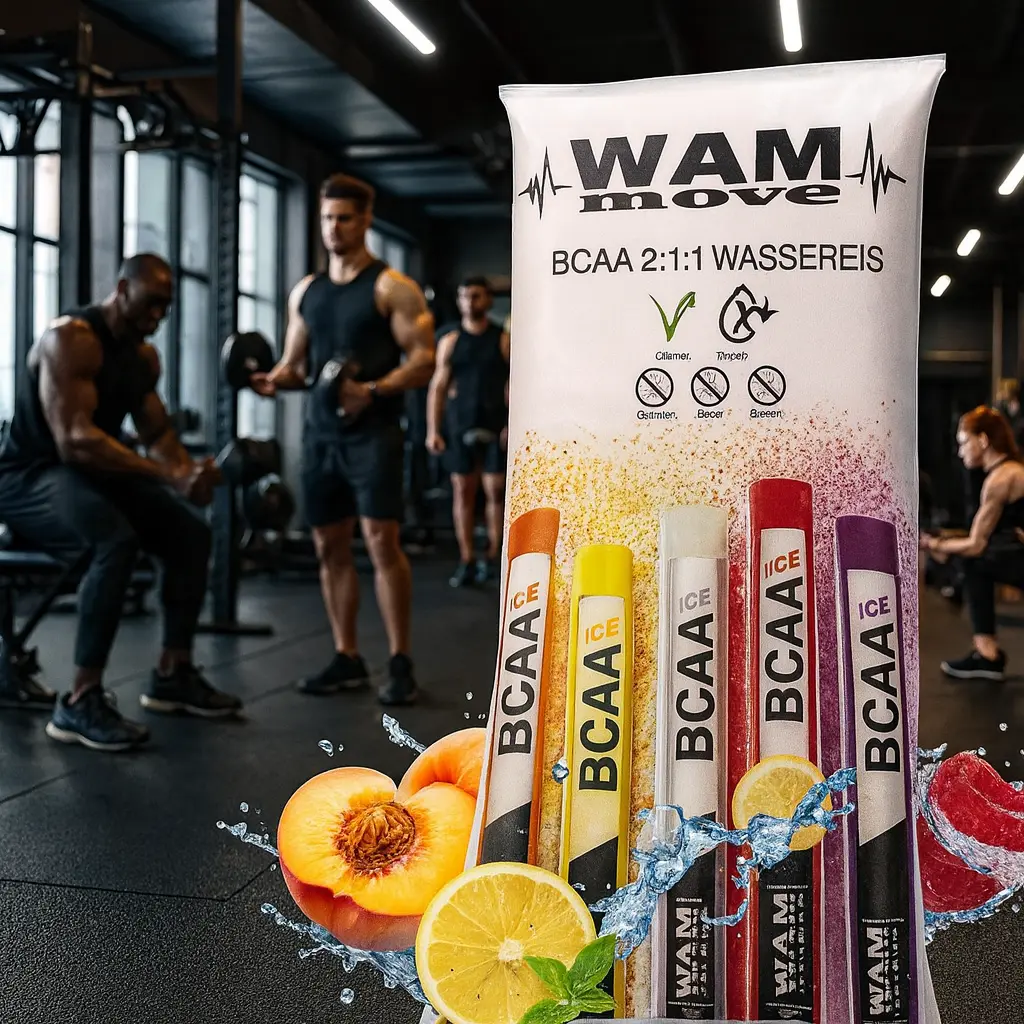 WAM move BCAA Ice, 15 x 40 ml Wassereis, Mix Metasport