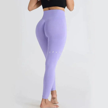 Women's High Waist Yoga Pants Gym Seamless Casual Sports Running Breathable Comfortable Slim-fit Hip Lift Stretching Yoga Pants Ethics-Sports