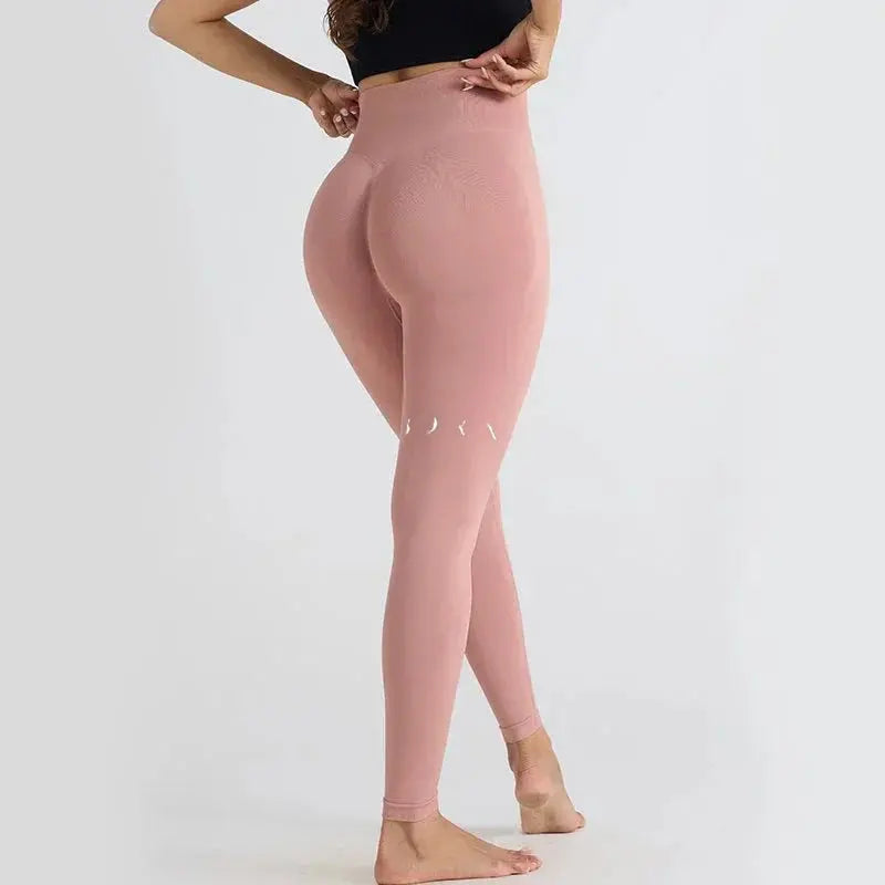 Women's High Waist Yoga Pants Gym Seamless Casual Sports Running Breathable Comfortable Slim-fit Hip Lift Stretching Yoga Pants Ethics-Sports