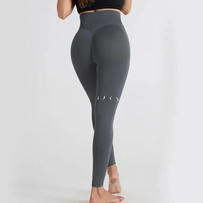 Women's High Waist Yoga Pants Gym Seamless Casual Sports Running Breathable Comfortable Slim-fit Hip Lift Stretching Yoga Pants Ethics-Sports