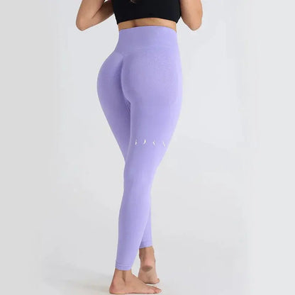Women's High Waist Yoga Pants Gym Seamless Casual Sports Running Breathable Comfortable Slim-fit Hip Lift Stretching Yoga Pants Ethics-Sports