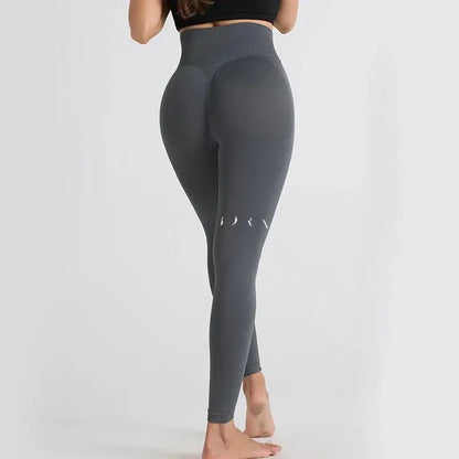 Women's High Waist Yoga Pants Gym Seamless Casual Sports Running Breathable Comfortable Slim-fit Hip Lift Stretching Yoga Pants Ethics-Sports