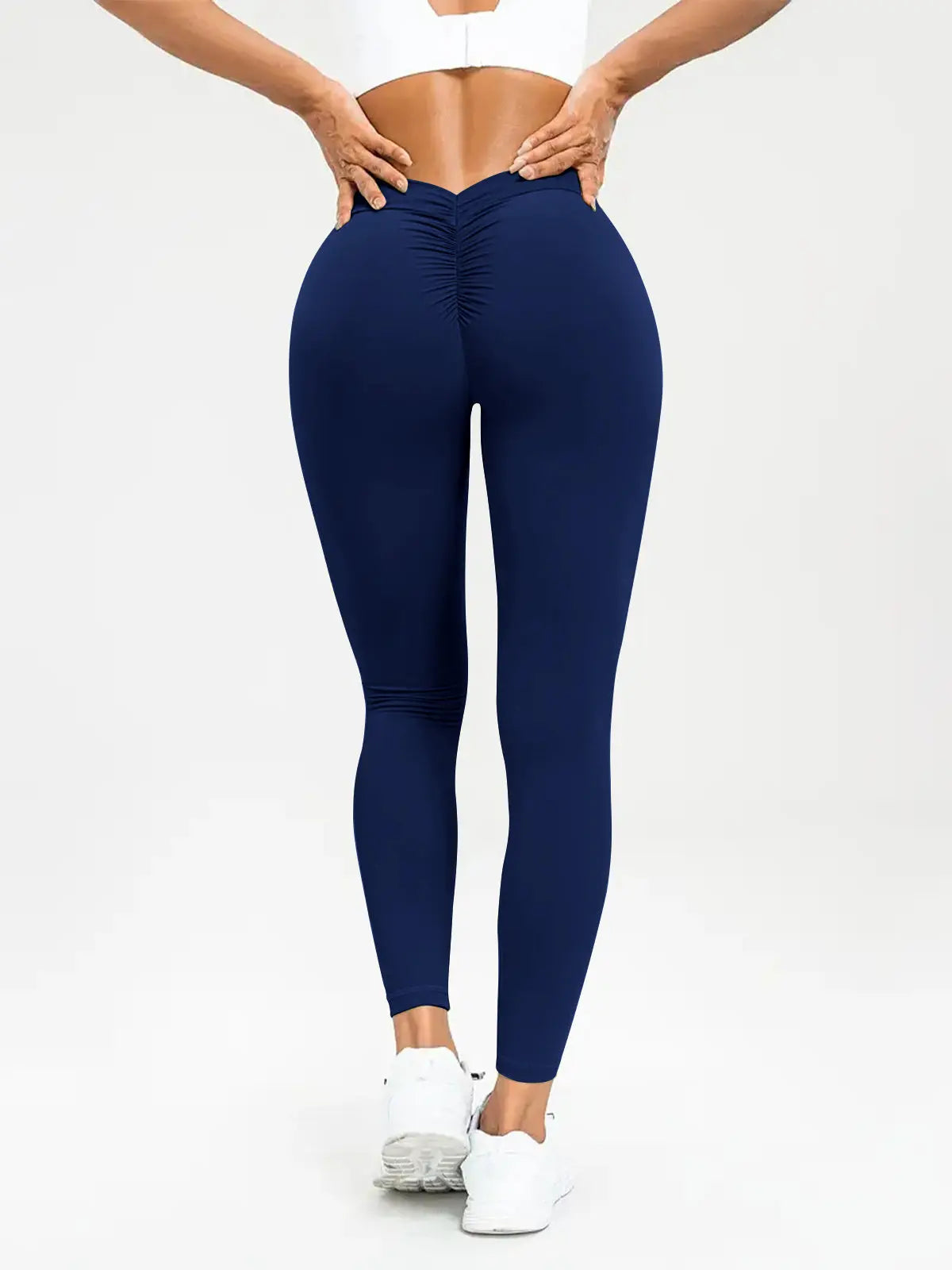 Women's Yoga Pants High Waist Lift High Elastic Tight Fitness Trousers Metasport