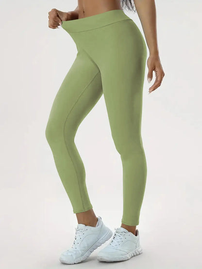 Women's Yoga Pants High Waist Lift High Elastic Tight Fitness Trousers Metasport