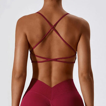 Yoga Women Sports / Fitness Bra-Crop Top / Breathable / Shockproof / Push up Ethics-Sports