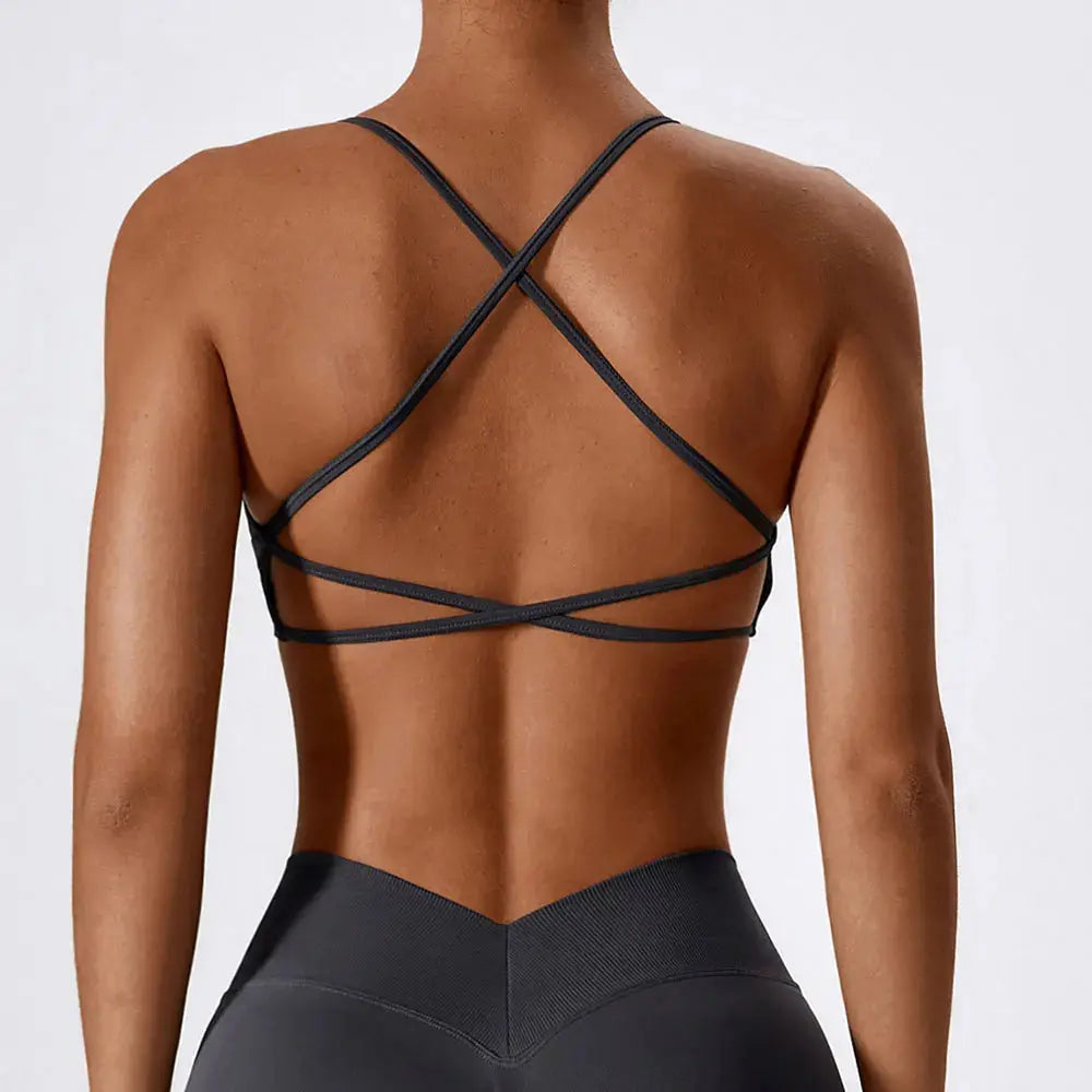 Yoga Women Sports / Fitness Bra-Crop Top / Breathable / Shockproof / Push up Ethics-Sports