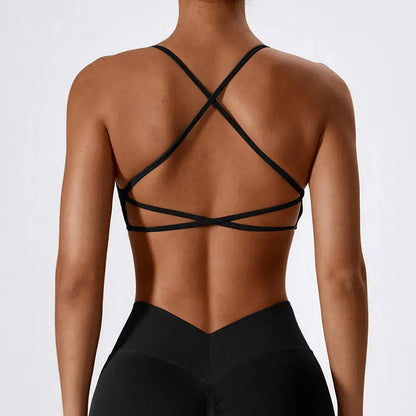 Yoga Women Sports / Fitness Bra-Crop Top / Breathable / Shockproof / Push up Ethics-Sports