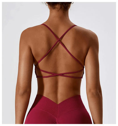Yoga Women Sports / Fitness Bra-Crop Top / Breathable / Shockproof / Push up Ethics-Sports
