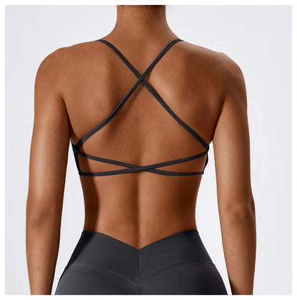 Yoga Women Sports / Fitness Bra-Crop Top / Breathable / Shockproof / Push up Ethics-Sports