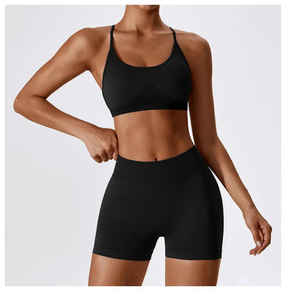 Yoga Women Sports / Fitness Bra-Crop Top / Breathable / Shockproof / Push up Ethics-Sports