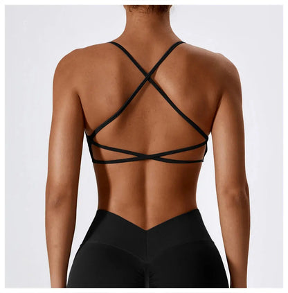 Yoga Women Sports / Fitness Bra-Crop Top / Breathable / Shockproof / Push up Ethics-Sports
