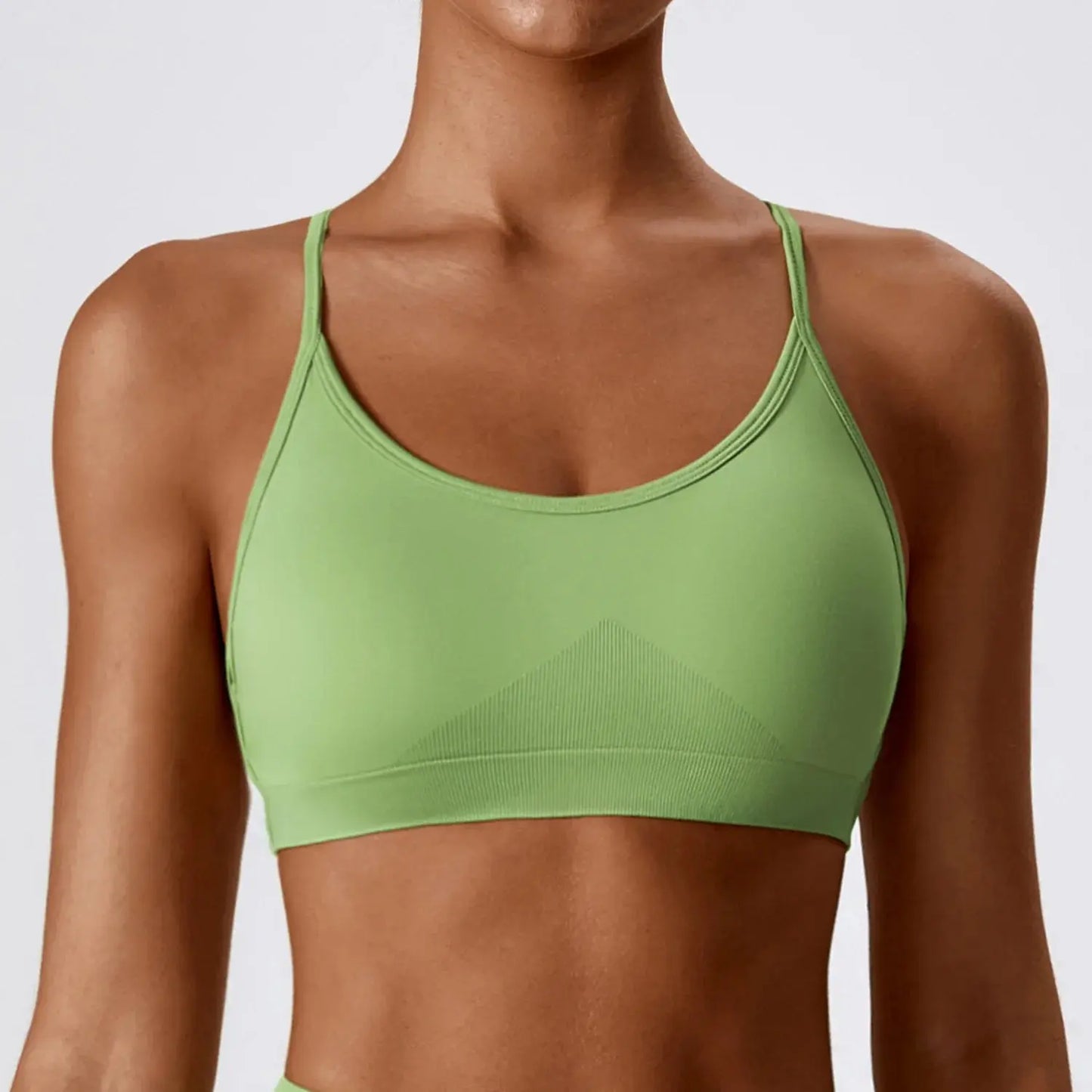 Yoga Women Sports / Fitness Bra-Crop Top / Breathable / Shockproof / Push up Ethics-Sports
