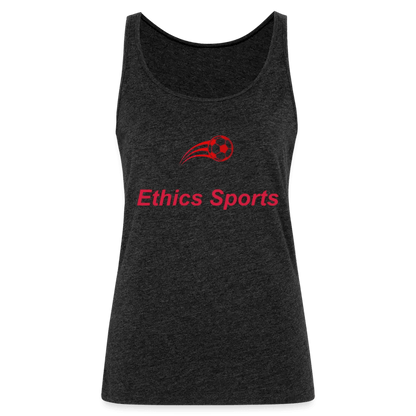 individuelles Frauen Premium Tank Top - Anthrazit