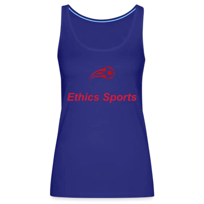 individuelles Frauen Premium Tank Top - Königsblau