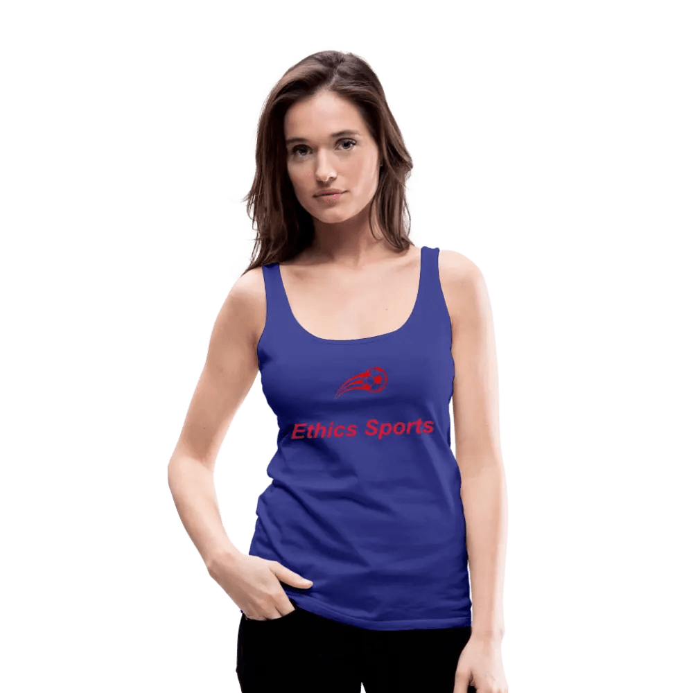 individuelles Frauen Premium Tank Top - Königsblau