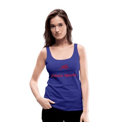 individuelles Frauen Premium Tank Top - Königsblau
