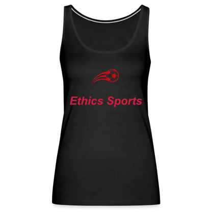 individuelles Frauen Premium Tank Top - Schwarz