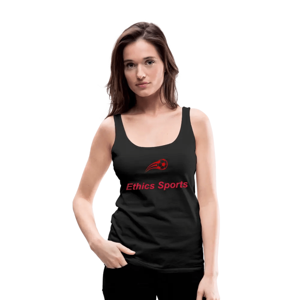 individuelles Frauen Premium Tank Top - Schwarz