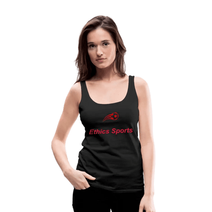 individuelles Frauen Premium Tank Top - Schwarz