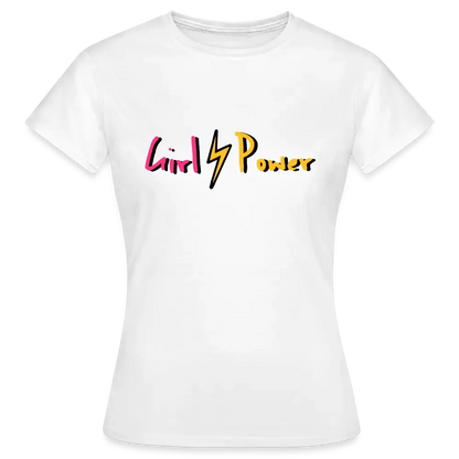 individuelles Frauen Standard T-Shirt - weiß