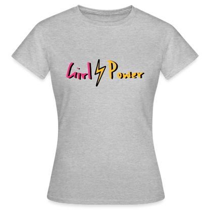 individuelles Frauen Standard T-Shirt - Grau meliert