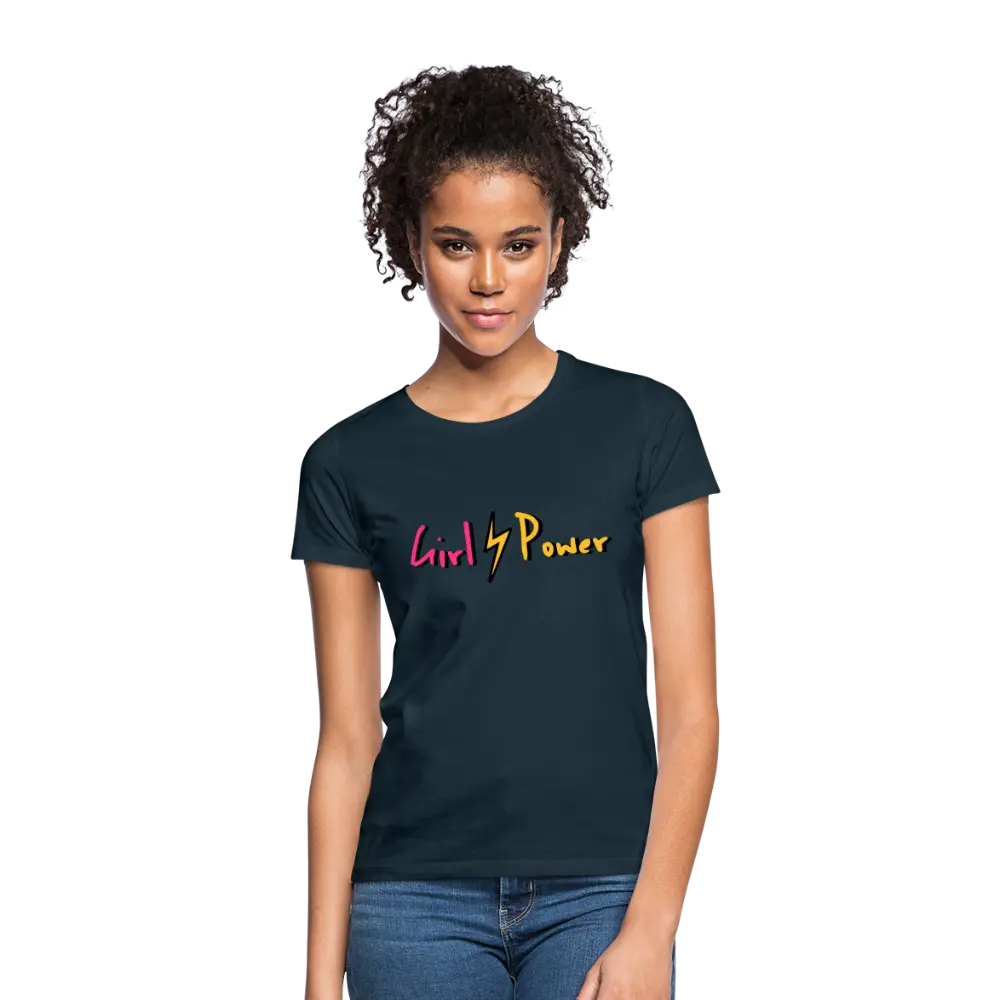 individuelles Frauen Standard T-Shirt - Navy