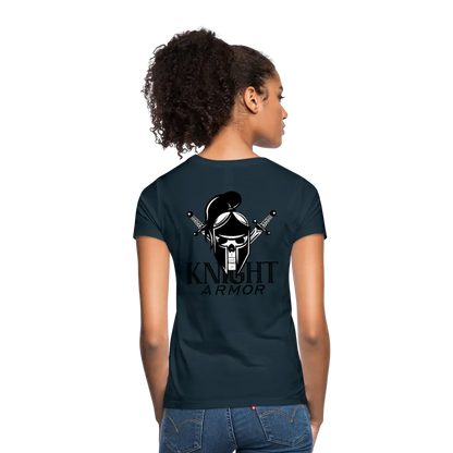 individuelles Frauen Standard T-Shirt - Navy