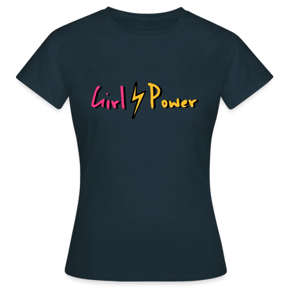 individuelles Frauen Standard T-Shirt - Navy