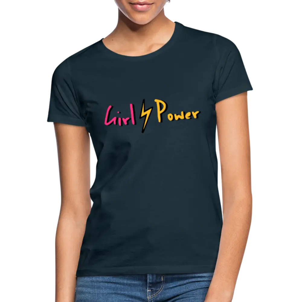 individuelles Frauen Standard T-Shirt - Navy