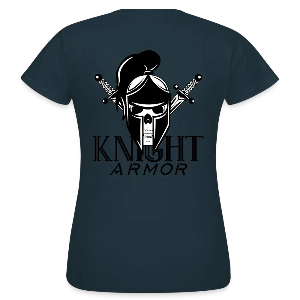 individuelles Frauen Standard T-Shirt - Navy